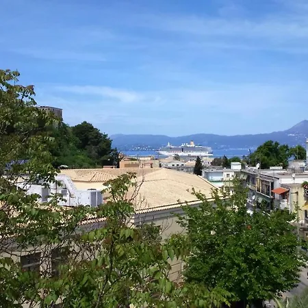 Apartment Corfu Center With View